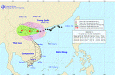 第三号台风强度继续增强 越南东北部及北中部地区各省加强防范工作
