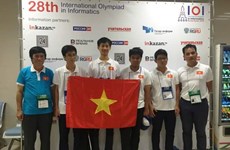越南学生在国际信息学奥赛中夺得2枚金牌
