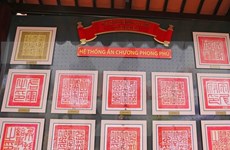 “世界记忆遗产阮朝朱版、木板—记忆的历史价值”档案展在林同省开展