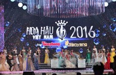 2016年越南小姐选美大赛总决赛：杜美玲佳丽摘得桂冠