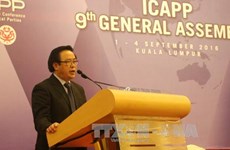 越南共产党代表团出席亚洲政党国际会议第九届大会