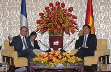 胡志明市与法国促进在诸多领域的合作关系