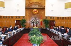 越南政府常务副总理张和平会见爱知县知事