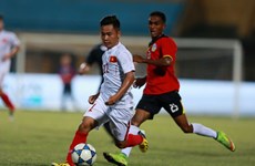 2016年东南亚U19足球锦标赛：越南队大胜东帝汶