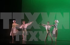 庆祝越南河内市与法国图卢兹市合作关系20周年芭蕾舞艺术表演活动在河内举行
