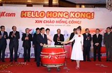 越捷航空公司开通胡志明市至中国香港直达航线