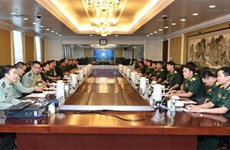 越南人民军青年军官代表团赴华参加2016年越中青年军官交流活动