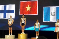 2016年体操世界杯匈牙利站：越南运动员收获两金