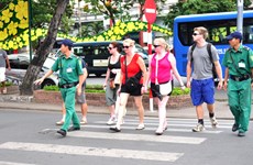 岘港市成立快速反应队  进一步加强旅游安全保障工作