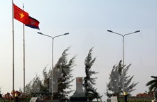 越柬陆地边界勘界立碑联合委员会主席会议在胡志明市召开