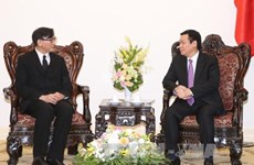 王廷惠副总理会见泰国驻越大使马诺斋·旺帕迪
