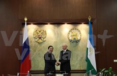 越南驻俄罗斯大使阮青山访问巴什科尔托斯坦共和国
