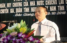 越南北江省志愿军干部和专家荣获老挝人民民主共和国勋章