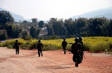 缅甸若开邦军队击毙25名武装分子