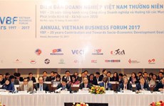 2017年度越南企业论坛（VBF 2017）正式开幕 （组图）