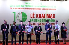 第十届越南环境技术和能源国际展览会开幕（组图）