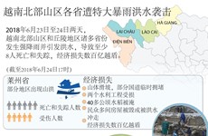 图表新闻：越南北部山区各省遭特大暴雨洪水袭击 经济损失甚大