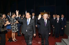 2018年世界经济论坛东盟峰会在河内开幕  越共中央总书记阮富仲出席（组图）