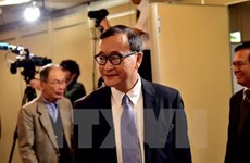柬埔寨反对党救国党主席桑兰西因涉嫌多种罪名被法院再次发出逮捕令