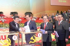 越南共产党第十二次全国代表大会第六天的新闻公报