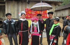 北江省山泽族人的婚礼——越南民族的文化之美