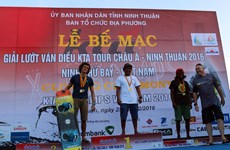 2016年风筝帆板亚洲巡回赛落下帷幕 越南运动员获一金