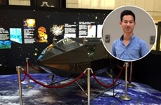 越南首艘空间飞船成功发射