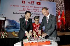 越瑞建交45周年：瑞士是越南在欧洲重要合作伙伴之一