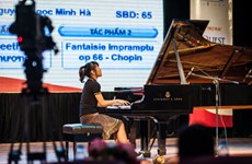 越南国家音乐学院举行全国儿童钢琴节
