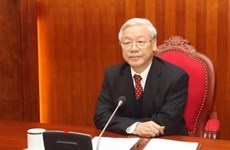 越共中央总书记阮富仲对郑春青腐败案后续处置的指导意见
