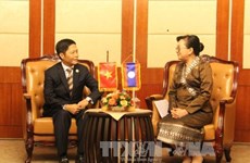 越南与老挝加强贸易领域合作