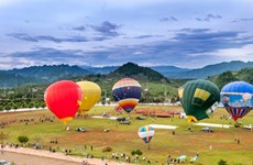 国际热气球节首次在山罗省举行