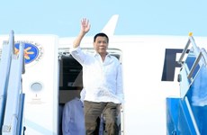 菲律宾总统罗德里戈·杜特尔特圆满结束对越南的正式访问