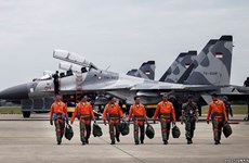 印尼举行大规模空军演习 为应对潜在威胁与各种挑战作出准备