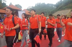 第三届越中青年大联欢：谅山省各项活动热闹举行（组图）