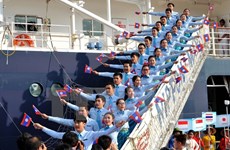 东南亚与日本青年船11日将抵达越南胡志明市