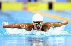 越南游泳运动员阮氏映圆夺得金牌  打破亚洲游泳锦标赛的纪录