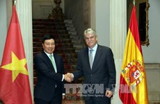 越南政府副总理兼外交部长范平明对西班牙进行正式访问（组图）