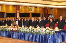老挝人民革命党中央总书记、国家主席本扬•沃拉吉访问越南期间开展的系列活动 (组图）