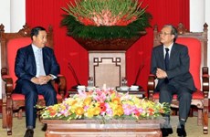 越南共产党和柬埔寨人民党加强合作