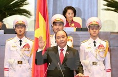 各国政府首脑向越南新任政府总理阮春福致贺电