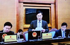 越南政府监察总署举行第一季度新闻发布会