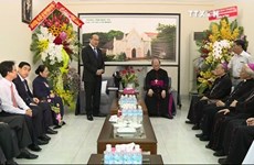 阮善仁同志向越南主教理事会第13次大会致以祝贺