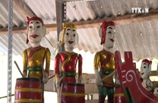 越南水上木偶戏制作艺术