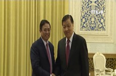 中国共产党领导会见 越共中央组织部部长范明政