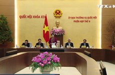 越南第十四届国会常委会第六次会议在河内召开