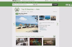 越南两个海滩跻身亚洲最佳海滩榜单