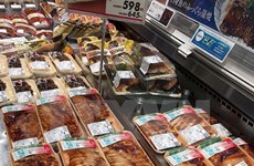越南查鱼料理在日本永旺超市被列为“Top Valu”的产品系列