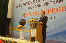 2017年APEC会议：APEC未来之声论坛开幕
