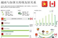 图表新闻：越南与加拿大传统友好关系